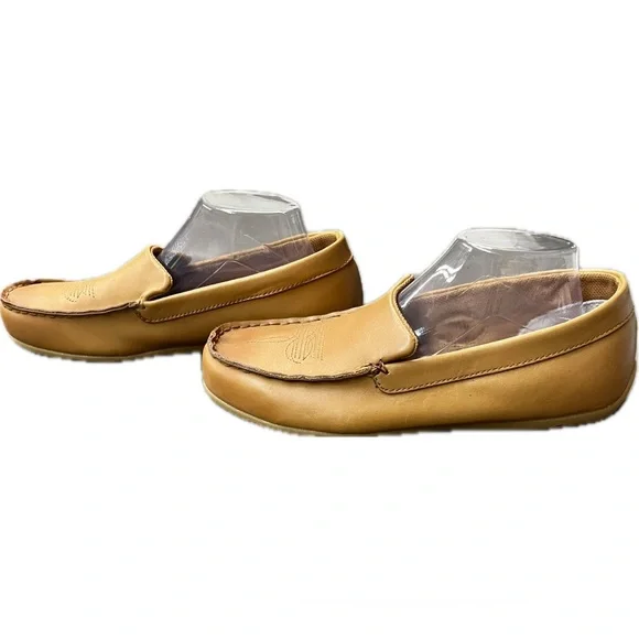 Twisted X Tan Moccasin-Style Loafers Slip/on Leather Tan Slippers Womens 11 - Picture 6 of 14